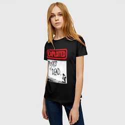 Футболка женская Punks Not Dead, цвет: 3D-принт — фото 2