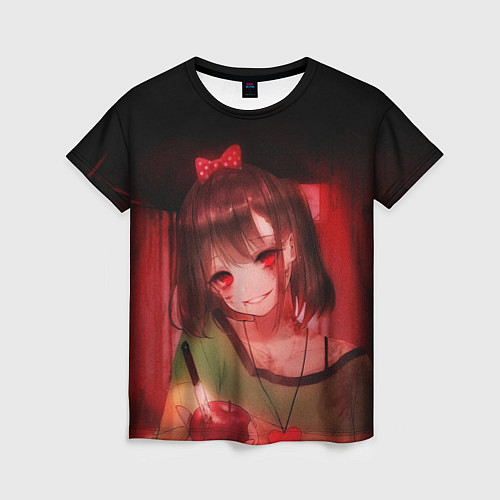 Женская футболка UNDERTALE / 3D-принт – фото 1