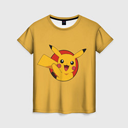 Футболка женская Pikachu, цвет: 3D-принт