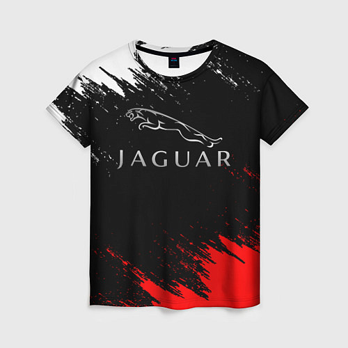 Женская футболка Jaguar / 3D-принт – фото 1