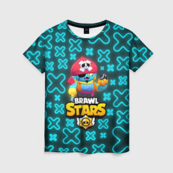 Женская футболка Brawl Stars Pirate Gene