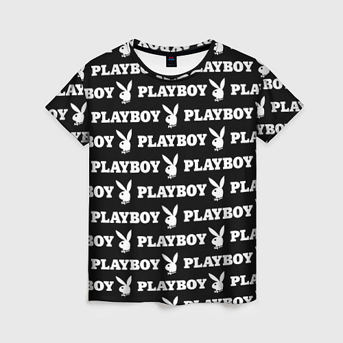 Женская футболка PLAYBOY / 3D-принт – фото 1