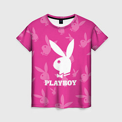 Футболка женская PLAYBOY, цвет: 3D-принт