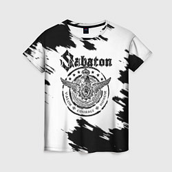 Женская футболка Sabaton