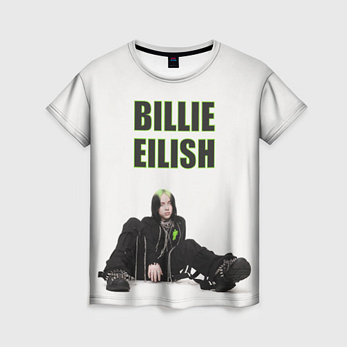 Женская футболка Billie Eilish / 3D-принт – фото 1