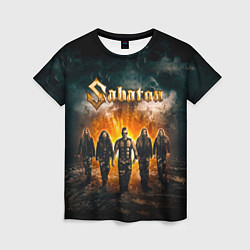 Женская футболка Sabaton