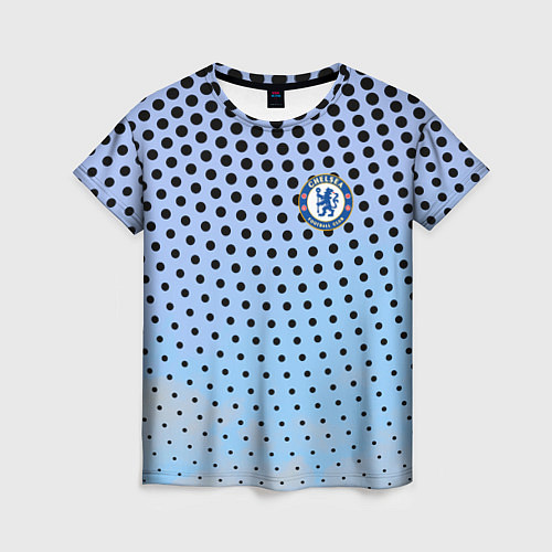 Женская футболка Челси / 3D-принт – фото 1