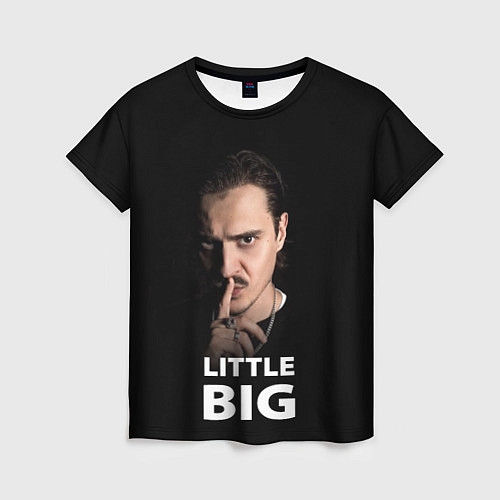 Женская футболка Little Big: Илья Прусикин / 3D-принт – фото 1
