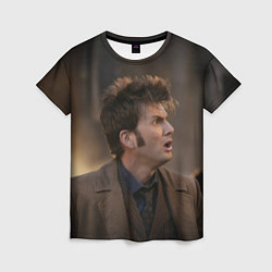 Женская футболка 10th DOCTOR WHO