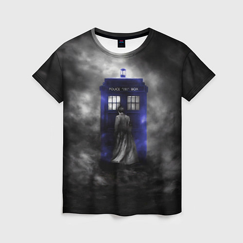 Женская футболка THE DOCTOR / 3D-принт – фото 1