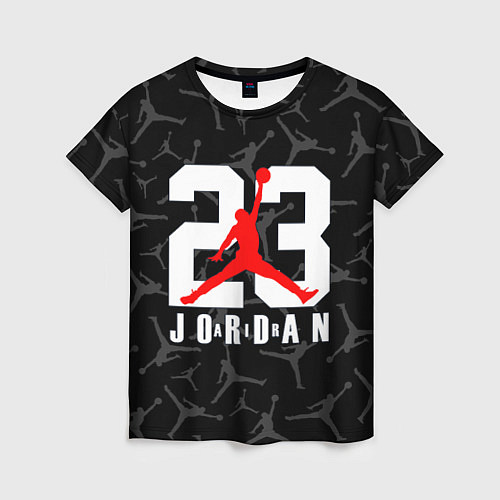 Женская футболка MICHAEL JORDAN / 3D-принт – фото 1