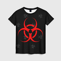 Женская футболка EPIDEMIC BIOHAZARD