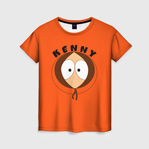 Женская футболка KENNY / 3D-принт – фото 1