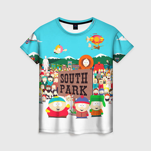 Женская футболка South Park / 3D-принт – фото 1