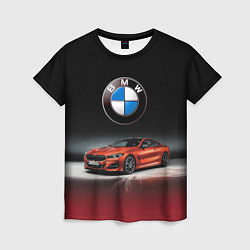 Женская футболка BMW