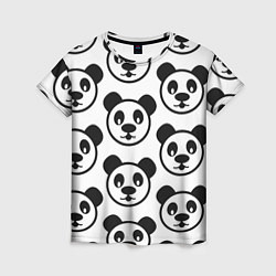 Женская футболка Panda