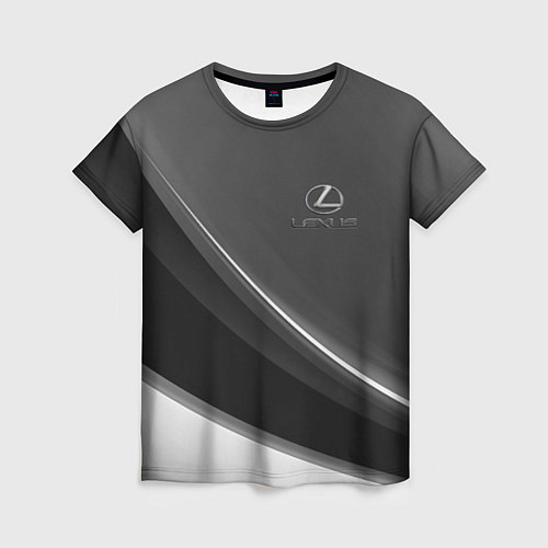 Женская футболка LEXUS / 3D-принт – фото 1