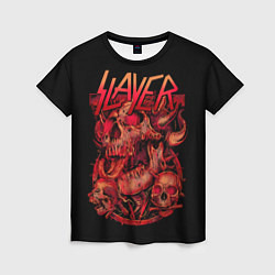 Женская футболка Slayer 20