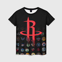Женская футболка Houston Rockets 2
