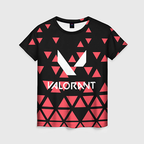 Женская футболка Valorant / 3D-принт – фото 1