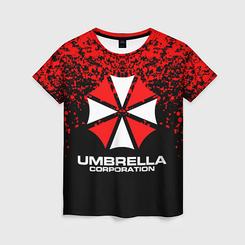 Женская футболка Umbrella Corporation / 3D-принт – фото 1
