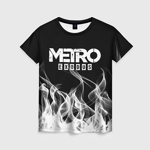 Женская футболка METRO EXODUS / 3D-принт – фото 1