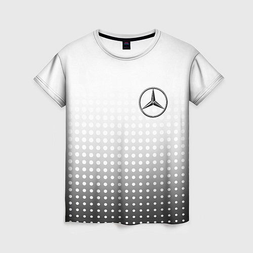 Женская футболка Mercedes-Benz / 3D-принт – фото 1