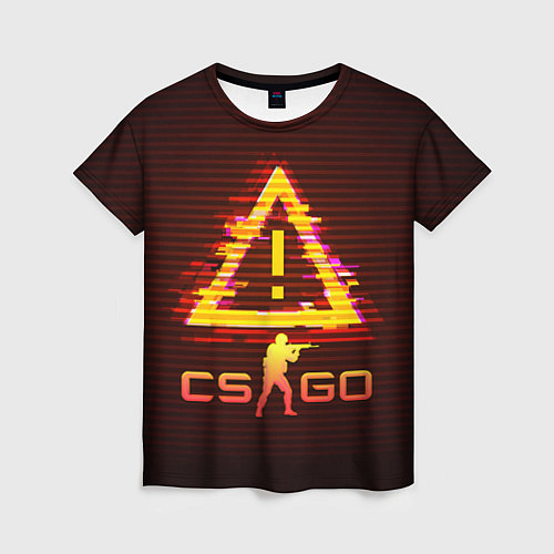 Женская футболка CS:GO / 3D-принт – фото 1
