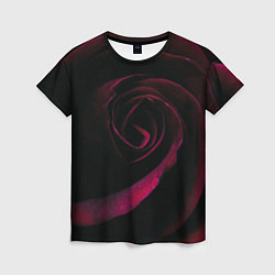 Женская футболка Dark Rose
