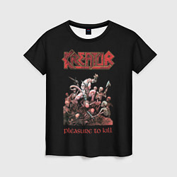 Женская футболка Kreator