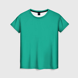 Женская футболка Зеленый
