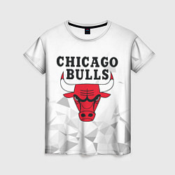 Футболка женская CHICAGO BULLS, цвет: 3D-принт