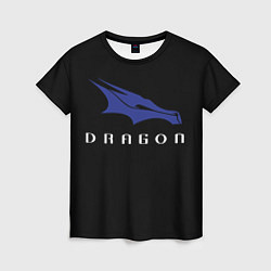 Футболка женская Crew Dragon, цвет: 3D-принт