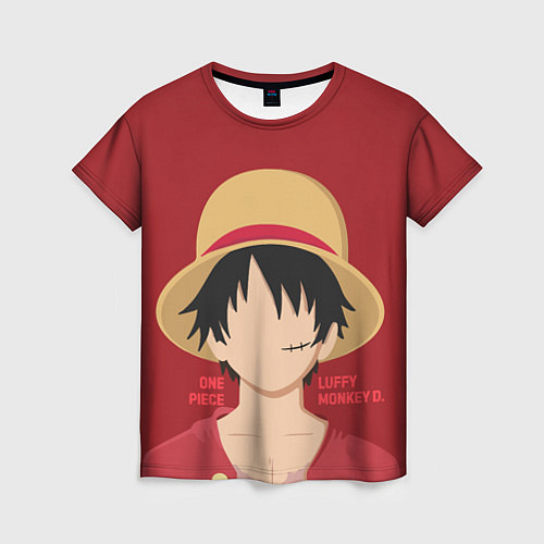 Женская футболка Luffy / 3D-принт – фото 1