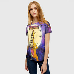 Футболка женская Peely Fortnitemare, цвет: 3D-принт — фото 2
