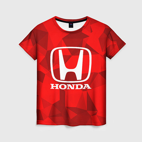 Женская футболка HONDA / 3D-принт – фото 1