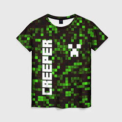 Женская футболка MINECRAFT CREEPER