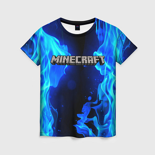 Женская футболка MINECRAFT / 3D-принт – фото 1