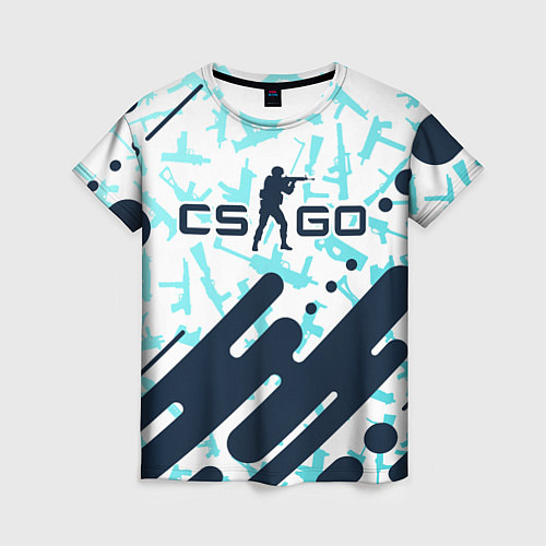 Женская футболка CS GO КС ГО / 3D-принт – фото 1