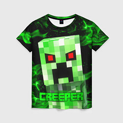 Женская футболка MINECRAFT CREEPER