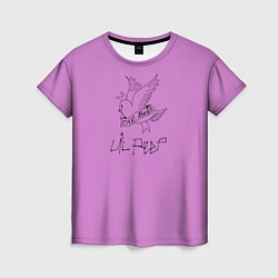 Женская футболка Lil peep