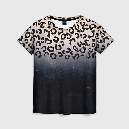 Женская футболка Животный принт / 3D-принт – фото 1