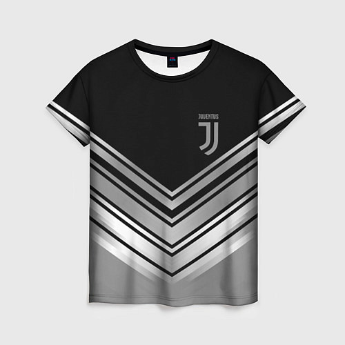 Женская футболка JUVENTUS / 3D-принт – фото 1