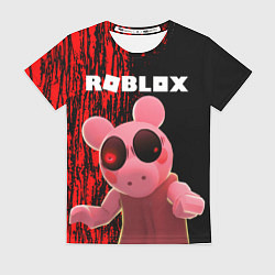 Футболка женская Roblox Piggy, цвет: 3D-принт