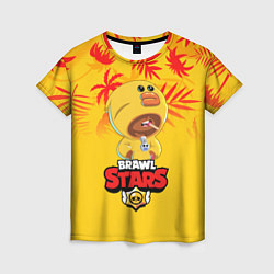 Женская футболка BRAWL STARS SALLY LEON В ЛЕТО