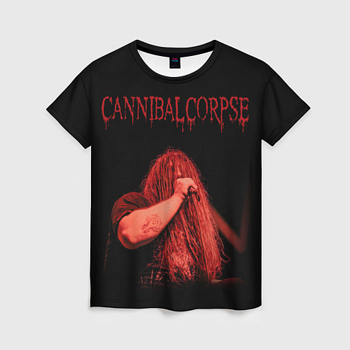 Женская футболка Cannibal Corpse 6 / 3D-принт – фото 1