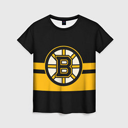 Футболка женская BOSTON BRUINS NHL, цвет: 3D-принт