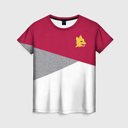 Женская футболка AS Roma Red Design 2122