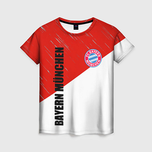 Женская футболка Бавария / 3D-принт – фото 1