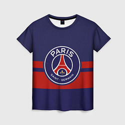 Женская футболка PSG